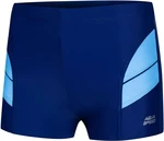 AQUA SPEED Kids's Swimming Shorts Andy Navy Blue/Blue Pattern 12