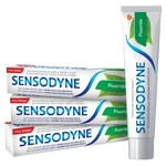 SENSODYNE Fluoride Zubná pasta 3 x 75 ml