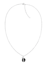 Tommy Hilfiger Stylový náhrdelník s onyxem 2780761
