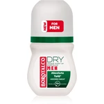 Borotalco MEN Dry kuličkový deodorant roll-on 72h vůně Unique Scent of Borotalco 50 ml