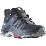 Salomon X ultra 4 GTX EU 45 ⅓, Carbon/Bering Sea/Pearl Blue Pánské turistické boty