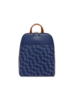 Dark blue women's patterned backpack VUCH Filipa MN