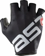 Castelli Competizione 2 Glove Light Black/Silver S Kesztyű kerékpározáshoz