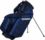 Ogio All Elements Hybrid Blue Floral Abstract Borsa da golf Stand Bag