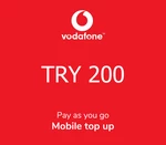 Vodafone 200 TRY Mobile Top-up TR