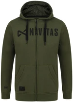 Navitas mikina core zip hoody green - xxxl