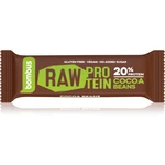 Bombus Raw Protein proteinová tyčinka příchuť Cocoa Beans 50 g