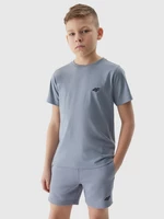 Chlapčenské tričko bez potlače - modré