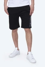 Kraťasy Alpha Industries Al Sweat pánské, černá barva, 116365.03-black