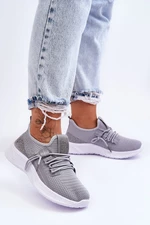Women's sports shoes with insertion gray hold me!