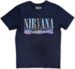 Nirvana Camiseta de manga corta Nevermind Navy XL