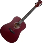 Arrow Silver D Wine Red Akustická gitara