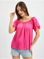 Women's dark pink blouse ORSAY