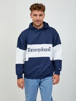 Tommy Jeans Mikina Modrá