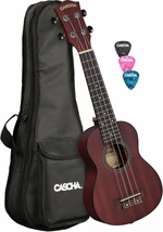 Cascha HH 2263L Red Sopránové ukulele