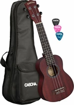 Cascha HH 2263L Sopránové ukulele Red