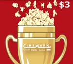 Cinemark Theatres $3 Gift Card US