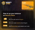 Bountystars.com $250 Wallet Card Code