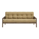 Żółta rozkładana sofa 204 cm Grab – Karup Design