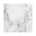 Naklejka na podłogę Ambiance Slab Stickers White Marble, 30x30 cm