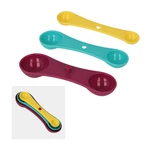 Zestaw 3 kolorowych miarek Metaltex Spoons