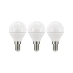 Zestaw 3 żarówek LED EMOS Classic Mini Globe Warm White, 5W E14