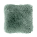 Zielona poduszka Tiseco Home Studio Sheepskin, 45x45 cm