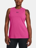 Under Armour Tílko Campus Muscle Tank-PNK - Dámské