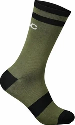 POC Lure MTB Sock Long Epidote Green/Uranium Black L Șosete ciclism