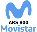 Movistar 800 ARS Mobile Top-up AR