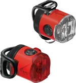 Lezyne Femto USB Drive Pair Red Front 15 lm / Rear 5 lm Cyklistické světlo