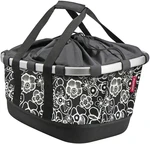 KLICKfix Bikebasket GT Bicycle Rack Bag Fleur Black 21 L Bolsa de bicicleta