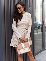 Dress beige By o la la cxp1045. R65