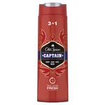 OLD SPICE Captain Sprchový gél a šampón s tónmi santalového dreva a citrusov 400 ml