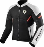 Rev'it! Jacket GT-R Air 3 White/Neon Red XL Textildzseki