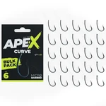 Ridgemonkey háčiky ape-x curve barbed bulk pack 25 ks - 6