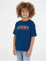 Dark blue boys T-shirt Tommy Hilfiger - Boys