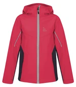 Girl's softshell jacket Hannah CAPRA JR geranium/night sky