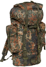 Nylon military backpack flecktarn