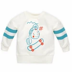 Pinokio Kids's Orange Flip Sweatshirt