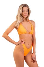 Dámské plavky Nebbia  Classic Triangle Bikini Top 451 Orange Neon M