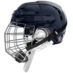 Warrior Covert CF 100 Senior Navy Hockey Helmet Combo, Senior