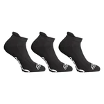 3PACK Styx low black socks