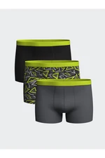 LC Waikiki Standard Mold Flexible Fabric Men's Boxer 3-Piece