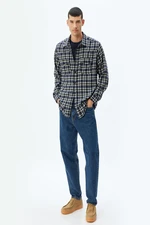 Koton Lumberjack Shirt Long Sleeves Flap Pocket Detail Cotton Blend