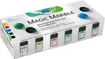 Kreul Magic Marble Un set de culori pentru marmorare Basic Colours 6 x 20 ml