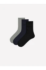 LC Waikiki Lcw Women's Plain Socks 3 Pack