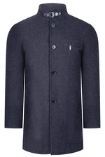 PLT8367 DEWBERRY MEN'S COAT-DARK FLAT ANTHRACITE