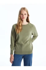 LC Waikiki LCW Crew Neck Plain Long Sleeve Women's Knitwear Sweater