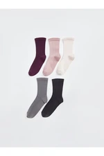 LC Waikiki Self Patterned Women's Socks Pack of 5